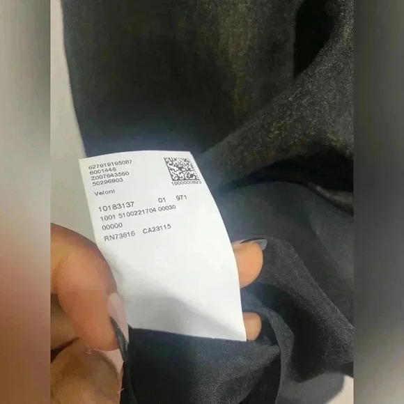 Hugo Boss Color Blocked Pencil Skirt Size 6 - Picture 4 of 9